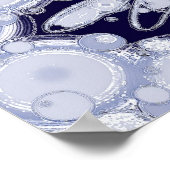 Dragonfly in het Poster Sky (Hoek)