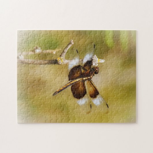 Dragonfly in Nature Art Puzzle (Horizontal)