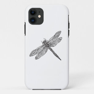 Dragonfly in stijl iPhone 11 hoesje