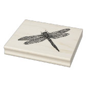 Dragonfly in stijl 	rubberstempel (Stempel)