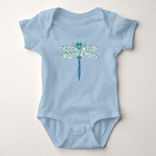 Dragonfly in Stippen Romper