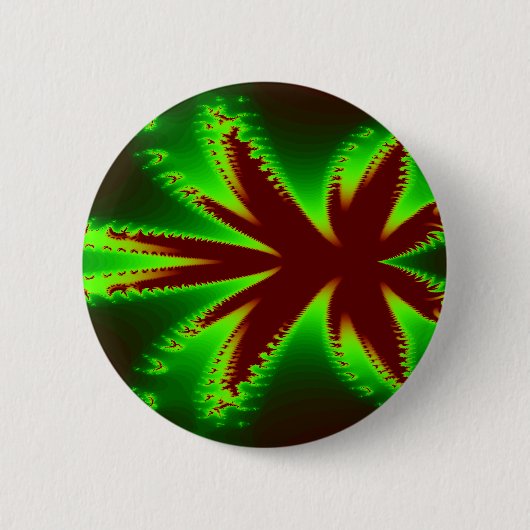 Dragonfly in vlammenButton Ronde Button 5,7 Cm (Voorkant)