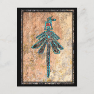 Dragonfly, Insect Mythology Briefkaart