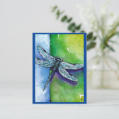 Dragonfly, insecte, nature, carte postale du lac n (Debout devant)