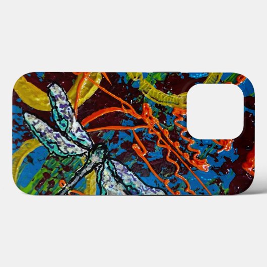 Dragonfly iPhone / coque ipad (Verso (horizontal))