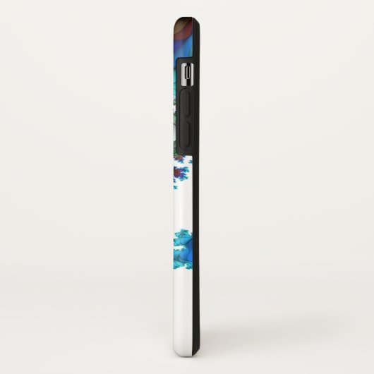 Dragonfly Island iPhone X Coque (Dos/Gauche)