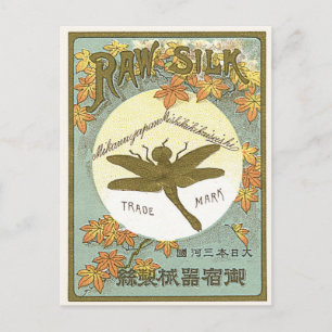 Dragonfly  Japans zijderoute Briefkaart