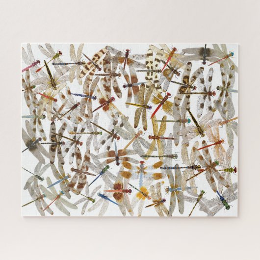 Dragonfly Jigzaag Puzzle Legpuzzel (Horizontaal)