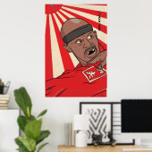 Dragonfly Jones Poster (Thuiskantoor)