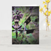 Dragonfly, kaart (Gele Bloem)