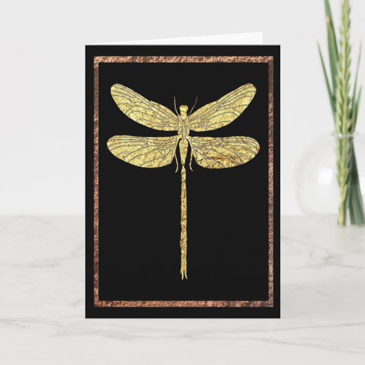 Dragonfly-Kaart Kaart (Voorkant)