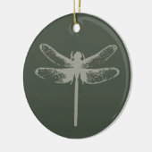 Dragonfly Keramisch Ornament (Links)