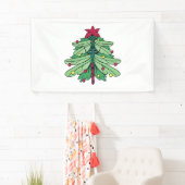Dragonfly Kerstmis Spandoek (Insitu)