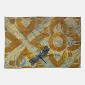 Dragonfly keukenhanddoek (Horizontaal)