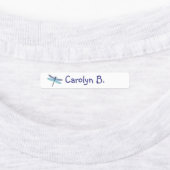 Dragonfly Labels voor 4 Kinderen Optie (Aangebracht)