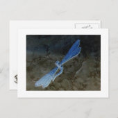 Dragonfly & Lace Briefkaart (Voorkant / Achterkant)