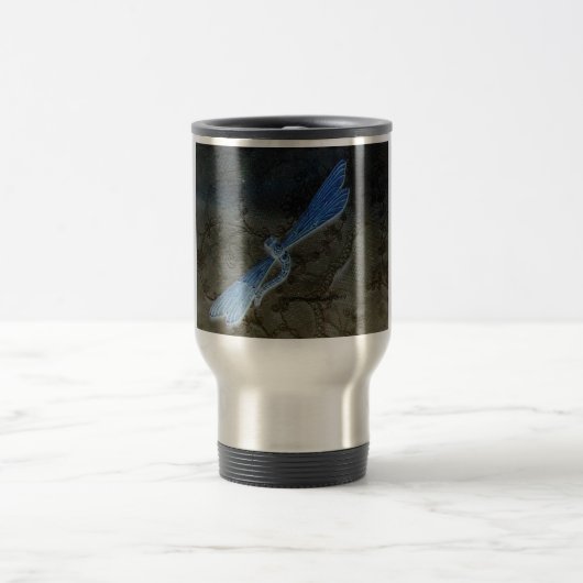 Dragonfly & Lace Travel Mug Reisbeker (Center)