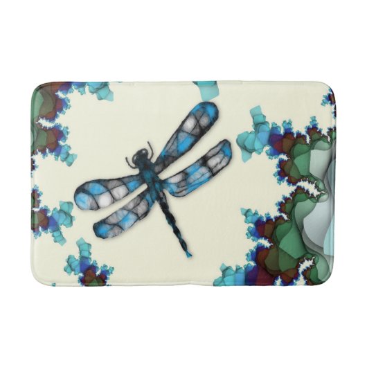 Dragonfly Land Bath Mat (Voorkant)