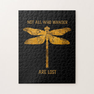 Dragonfly Lover  Niet iedereen die de wand kwijt i Legpuzzel