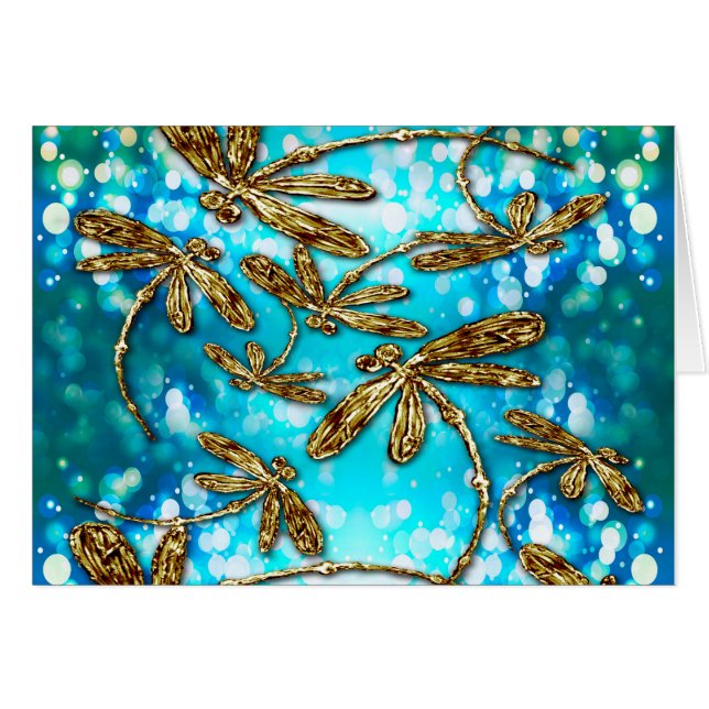 Dragonfly-luchtbellen (Voorkant Horizontaal)