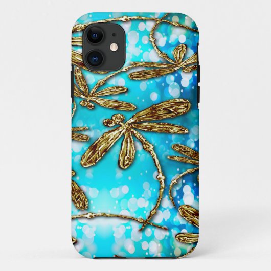 Dragonfly-luchtbellen Case-Mate iPhone Case (Achterkant)