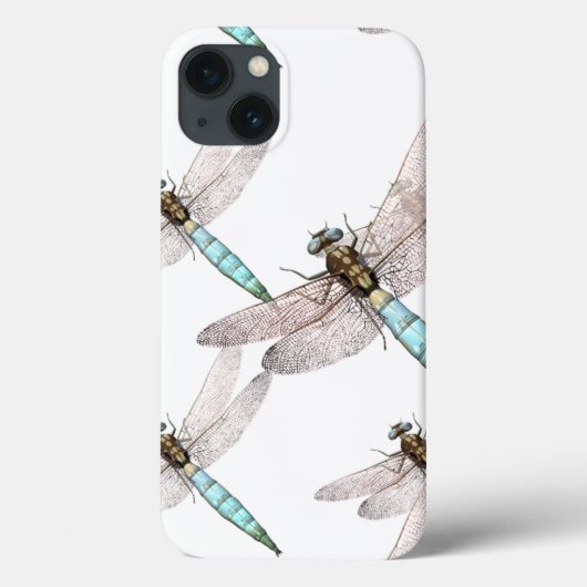 Dragonfly luchtmacht op witte achtergrond Case-Mate iPhone case (Achterkant)