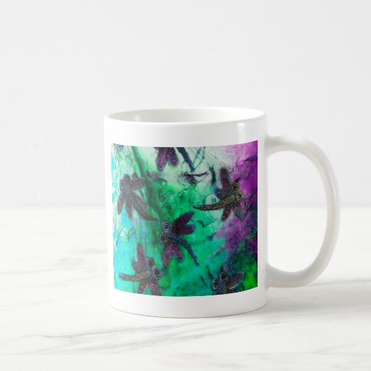 Dragonfly Magic Koffiemok (Rechts)