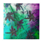 Dragonfly Magic Tegeltje (Voorkant)