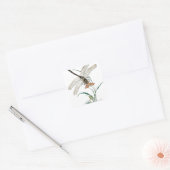 Dragonfly Magic Vierkante Sticker (Envelop)