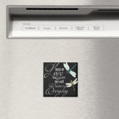 Dragonfly magneet die we liefhebben, gaan niet weg (Insitu (Vaatwasser))