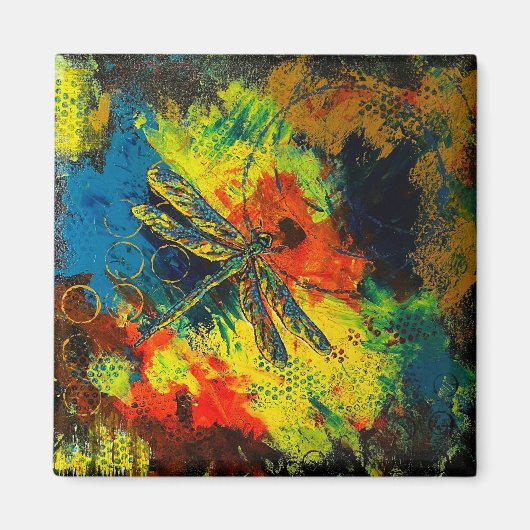 Dragonfly Magnet Magneet (Voorkant)