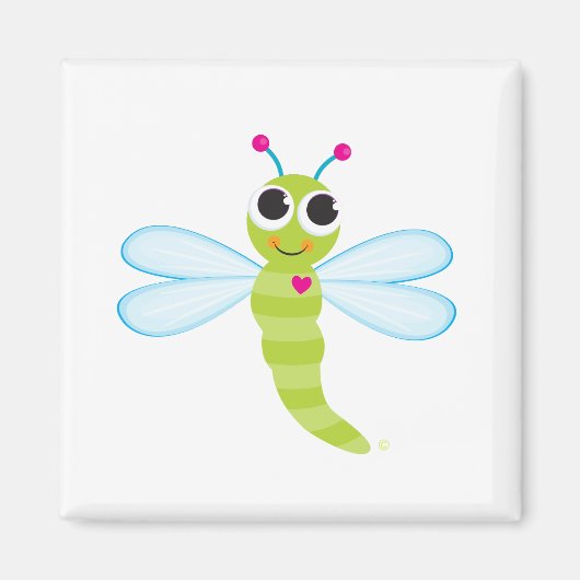Dragonfly Magnet Magneet (Voorkant)
