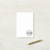 Dragonfly Mandala Post-it® Notes (Op bureau)