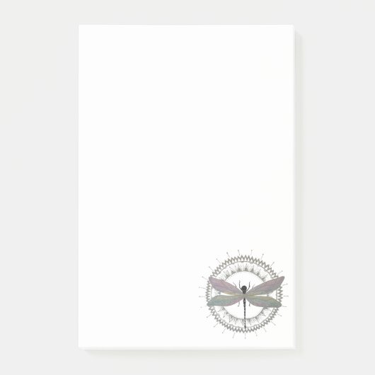 Dragonfly Mandala Post-it® Notes (Voorkant)