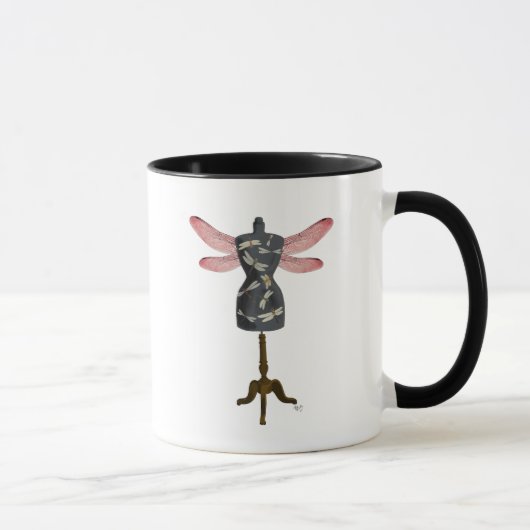 Dragonfly Mannequin Mok (Rechts)