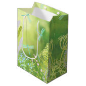 Dragonfly Meadow Medium Cadeauzakje (Voorkant Gekanteld)