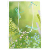 Dragonfly Meadow Medium Cadeauzakje (Achterkant)