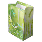 Dragonfly Meadow Medium Cadeauzakje (Achterkant Gekanteld)