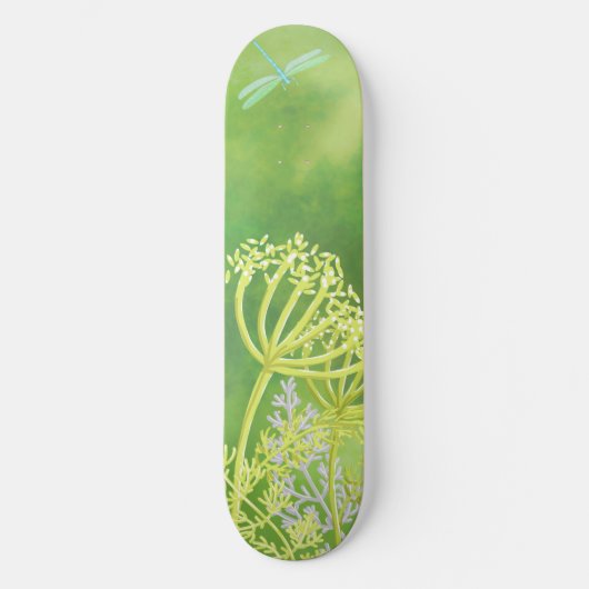 Dragonfly Meadow Skateboard (Voorkant)