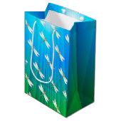 Dragonfly Medium Cadeauzakje (Voorkant Gekanteld)