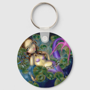 "Dragonfly Mermaid"-Sleutelhanger Sleutelhanger