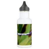 Dragonfly met witte bloemen waterfles  (Links)