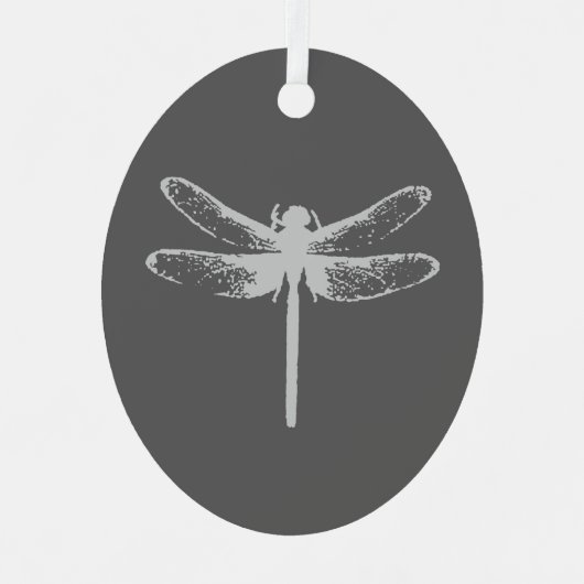 Dragonfly Metalen Ornament (Voorkant)