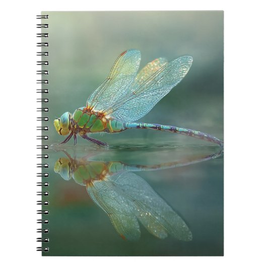 Dragonfly Mirror Reflection Notitieboek (Voorkant)