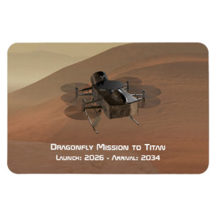 Dragonfly Mission to Titan Magneet
