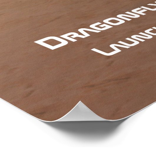 Dragonfly Mission to Titan Poster (Hoek)