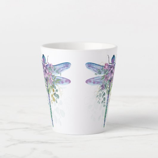 Dragonfly-Mok Latte Mok (Voorkant)
