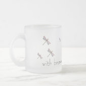 Dragonfly-Mok Matglas Koffiemok (Links)