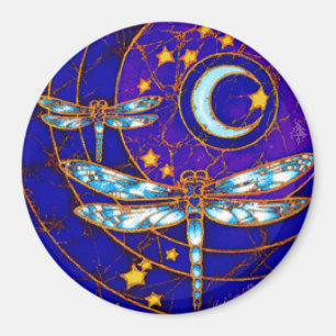 Dragonfly Moon Big Magnet Magneet