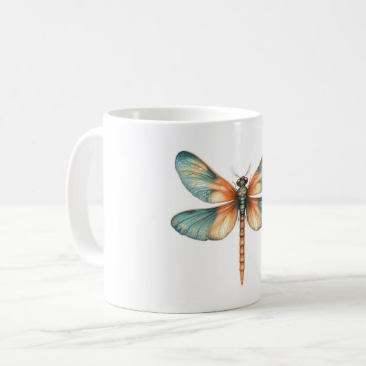 Dragonfly Mug Koffiemok (Voorkant links)